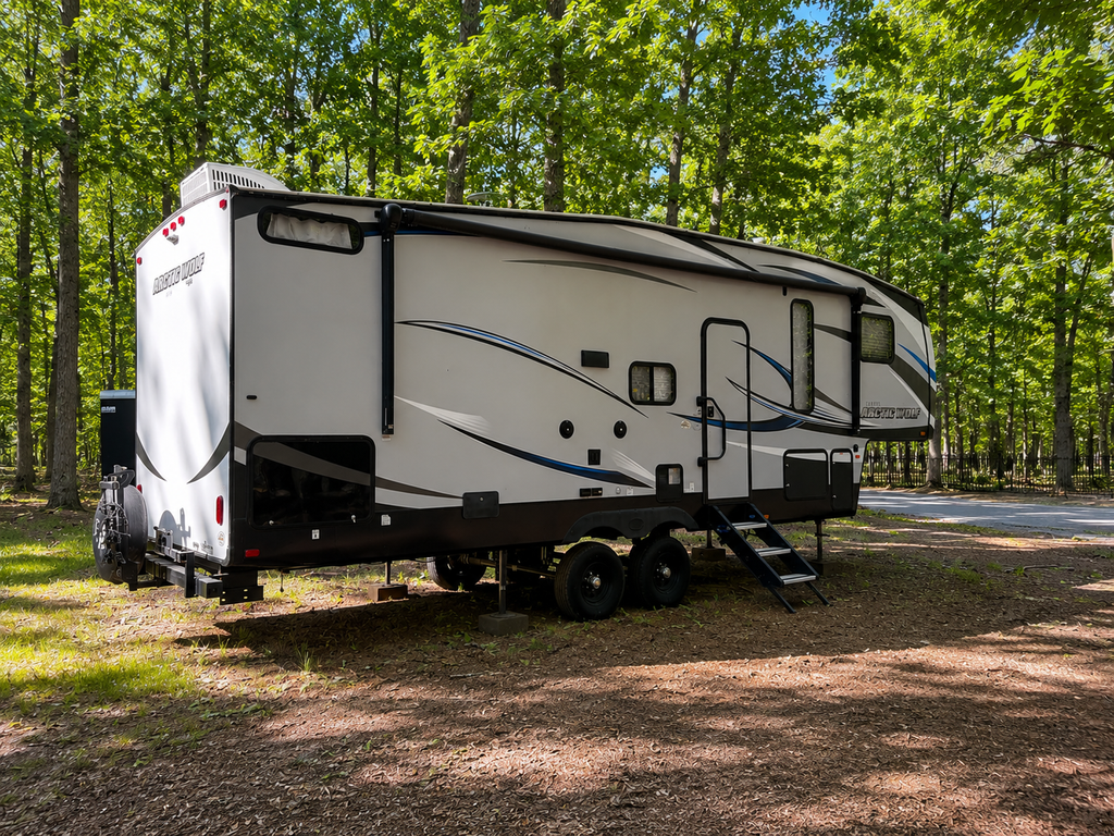 Coming Soon! Arctic Wolf Cherokee Limited Bunkhouse 265
