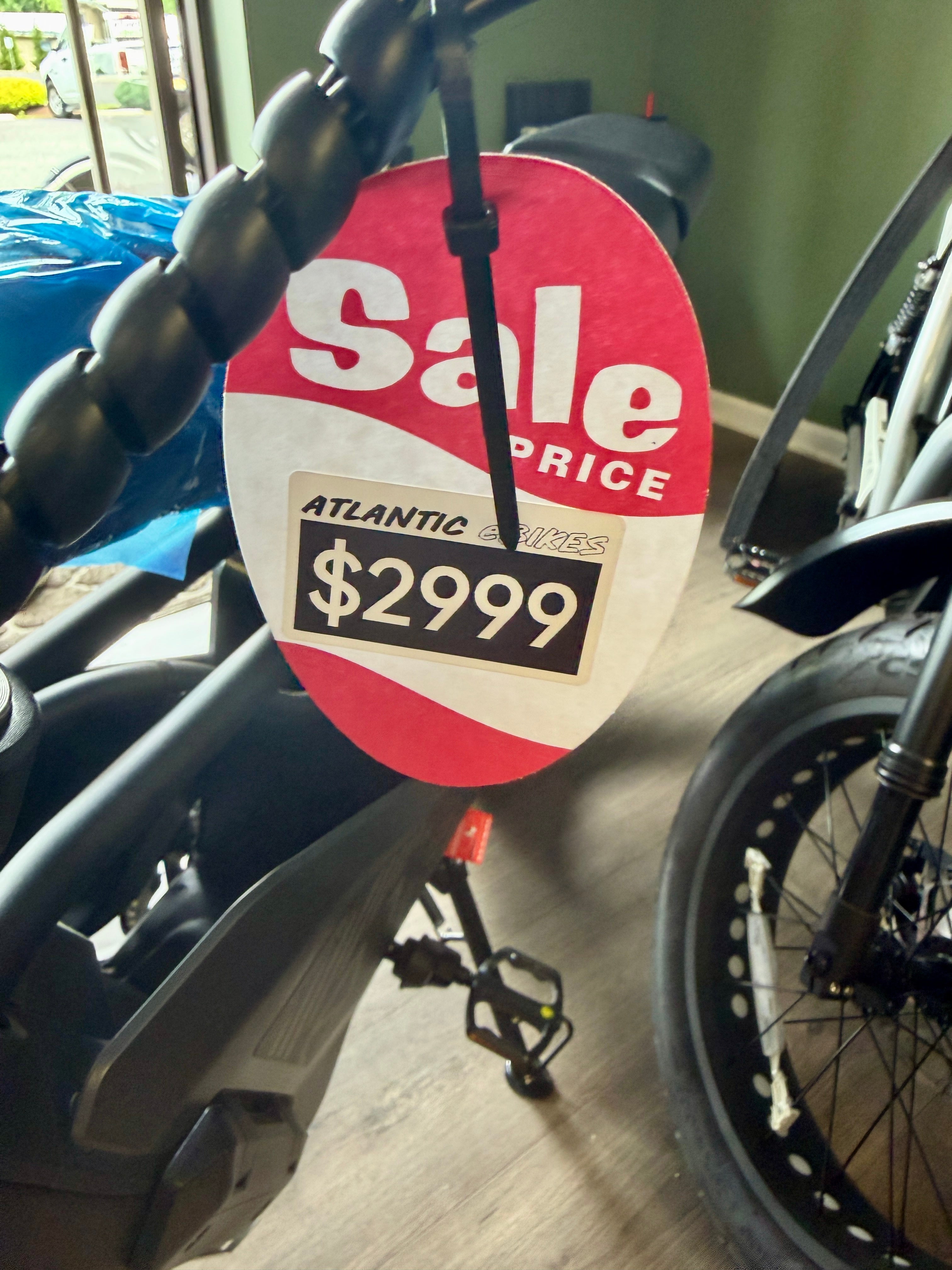 Segway Xyber eBike Giveaway,  in conjunction with Atlantic eBikes in Medford NJ