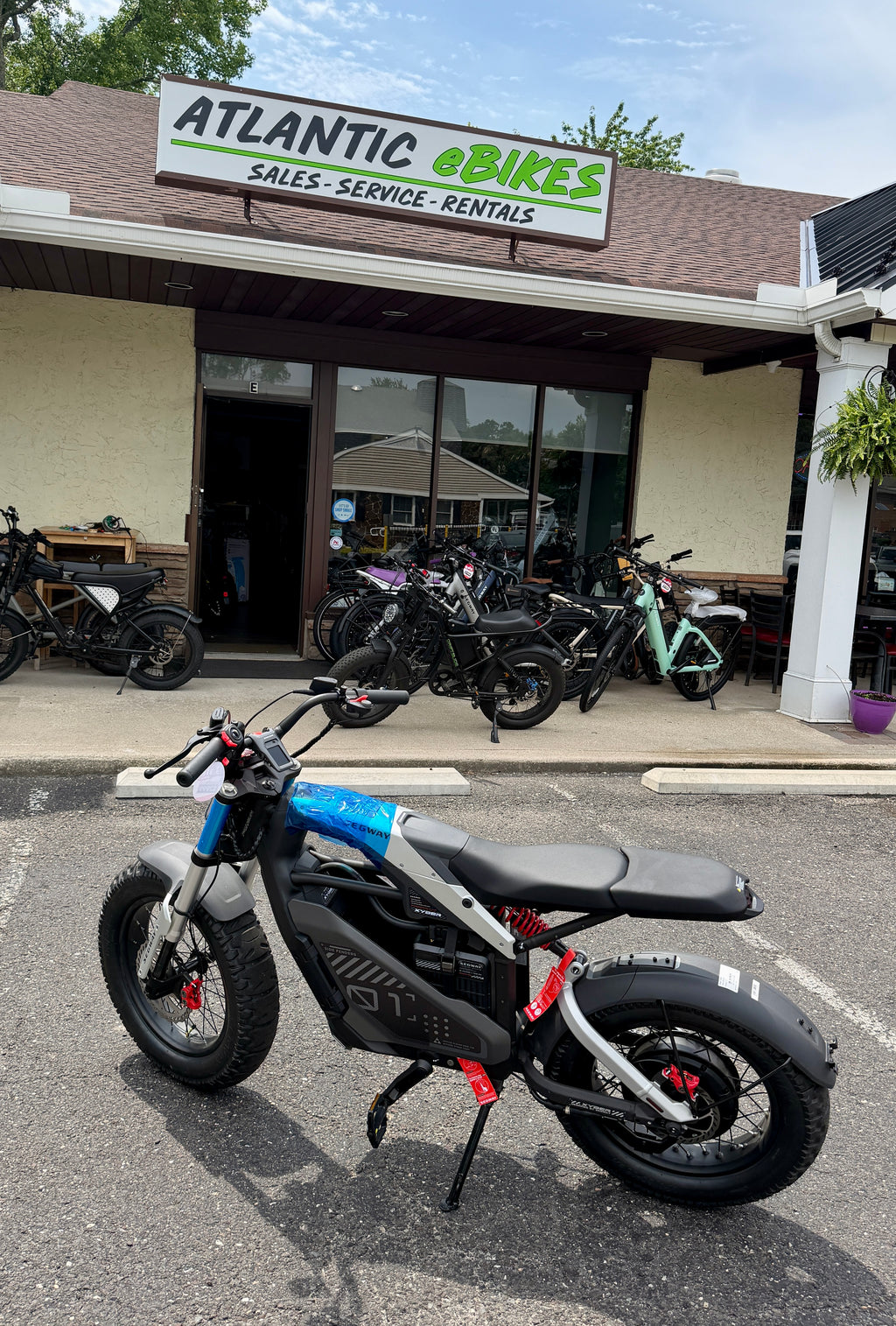 Segway Xyber eBike Giveaway,  in conjunction with Atlantic eBikes in Medford NJ